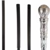 HENBRANDT Silver Top Pimp Cane steampunk buy now online