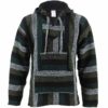 Hoody Jumper Mexican Baja Jerga Festival surf Hippy Hoodie Minty Green - XL steampunk buy now online