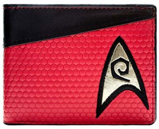 Star Trek Engineering Shirt Multicoloured Coin & Card Bi-Fold Wallet steampunk buy now online