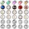 30 Pieces Women Shirt Brooch Buttons Women Safety Brooch Buttons Shirt Brooch Pins Invisible Buttons Prevent Accidental Exposure of Buttons for Women Girls Clothes Cardigan Dress Decoration Supplies steampunk buy now online