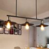 Atmko®Vintage Industrial Pendant Ceiling Light Steampunk Retro LOFT Creative Iron Chandelier 3 Head Balcony Restaurant Cafe Lighting Fixtures (Bulbs Not Included) steampunk buy now online
