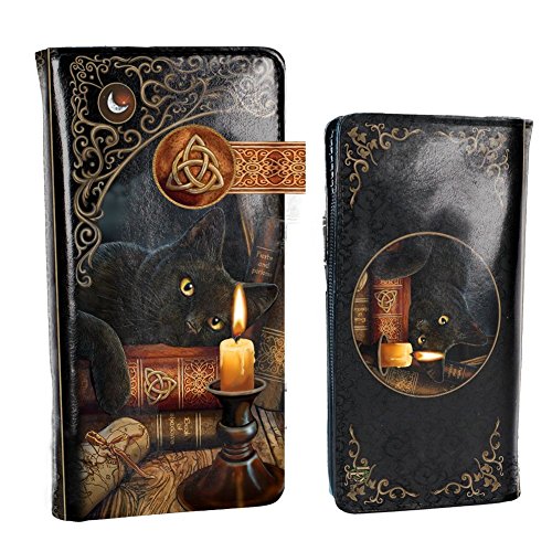 Nemesis Now B3939K8 Witching Hour Lisa Parker Embossed Purse 19cm Black, PU, 18.5cm steampunk buy now online
