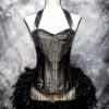 BLACK DIAMOND Steampunk Wedding Dress Burlesque Corset Costume EVERYTHING Included!!! by olgaitaly steampunk buy now online
