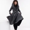 Cloak with Hood, Long Hooded Cape, Oversized Hoodie, Gothic Clothing Women by Fraktura steampunk buy now online Cloak with Hood, Long Hooded Cape, Oversized Hoodie, Gothic Clothing Women by Fraktura steampunk buy now online