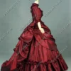 Victorian 5PC Bustle Dress, Victorian Vamp Costume for Women, Taffeta Christmas Holiday Ball Gown, Vampire Princess of Darkness Costume by VictorianChoice steampunk buy now online Victorian 5PC Bustle Dress, Victorian Vamp Costume for Women, Taffeta Christmas Holiday Ball Gown, Vampire Princess of Darkness Costume by VictorianChoice steampunk buy now online