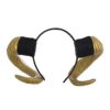 Changlesu Gothic Sheep Horn Punk Headband Forest Animal Photography Cosplay Photo Props Steampunk Hair Accessory (Golden) steampunk buy now online