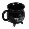 Something Different Witches Brew Cauldron Mug Black steampunk buy now online