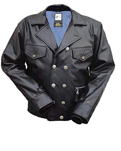 Noble House Barkhorn Flight Jacket, steerhide (M) Black steampunk buy now online
