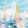 Petrala Paint by Numbers for Adults Kids DIY Oil Painting Large Canvas Paintworks Rainbow Ocean Nautical Modern Easy Artwork with Acrylic Pigment Home Decoration for Children16 x 20 inch (No Frame) steampunk buy now online