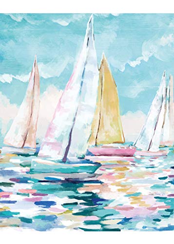 Petrala Paint by Numbers for Adults Kids DIY Oil Painting Large Canvas Paintworks Rainbow Ocean Nautical Modern Easy Artwork with Acrylic Pigment Home Decoration for Children16 x 20 inch (No Frame) steampunk buy now online