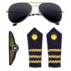 WIDMANN ? Pilot Costume Set, One Size (00085) steampunk buy now online