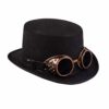 Boland 54500 Steampunk Hat with Goggles Black steampunk buy now online