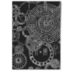 DV DESIGN 1 x A1 Poster Art Print - BW - Steampunk Gears Pattern Clockwork Wall Art Paper Posters Large Picture Graphic Photo #43594 steampunk buy now online