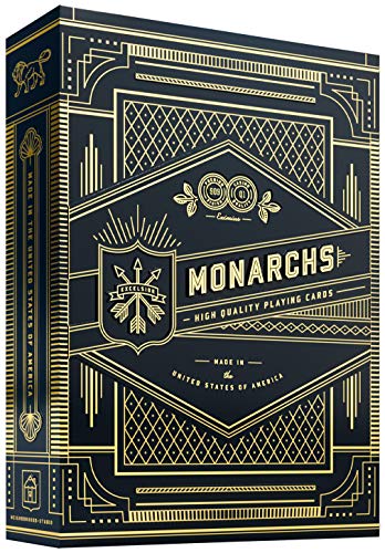Monarch Playing Cards (Blue) steampunk buy now online