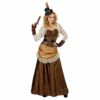 STEAMPUNK WOMAN EXTRA LARGE FOR FANCY DRESS COSTUME steampunk buy now online