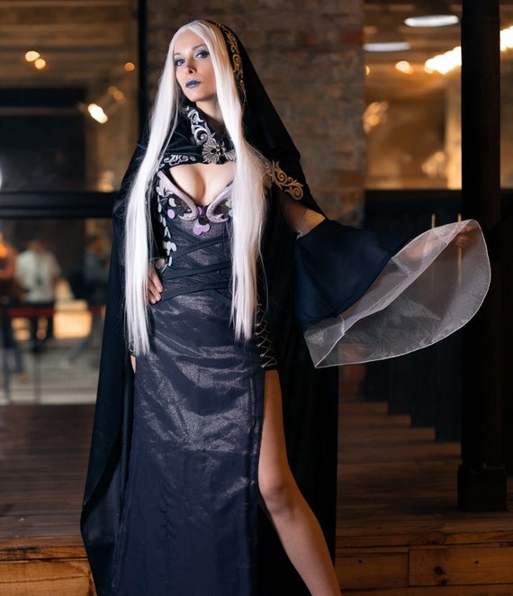 Fantastic dress with a cape. Cosplay costume. Fantasy Dragon. Dress on a corset. Halloween costume by TheCOUNTESSstyle steampunk buy now online
