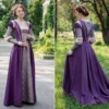 Lavender renaissance dress, Medieval dress, Venetian Dress, Italian renaissance gown, Renfaire costume, Made to order by DressArtMystery steampunk buy now online