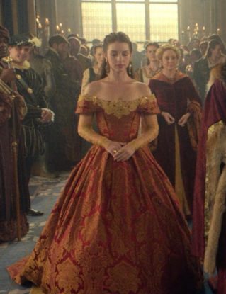 Queen Mary of Scots Coronation Gown Inspired by The Reign TV Series by NobleAmazons steampunk buy now online