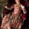 Red and Gold Renaissance Dress, One of a Kind 1550s Renaissance Gown by FiorentinaCostuming steampunk buy now online