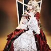 Rococo style red dress ~ Renaissance dress ~ Halloween historical dress ~ Masquerade medieval dress ~ Versailles cosplay costume by FreaksAndFairies steampunk buy now online