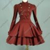 Women Victorian Sweet Lolita Dress, Knee-Length Dress, Mad Hatter Military Costume, Theater Steampunk Costume, Vampire Halloween Costume by VictorianChoice steampunk buy now online