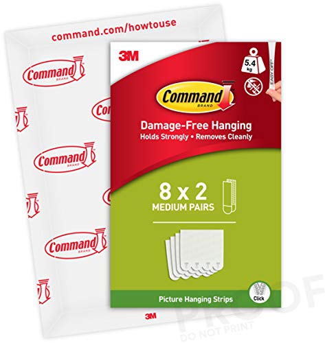 Command Strips Medium Picture Hanging Strips White PH204-8EU steampunk buy now online