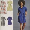 Simplicity Sewing Pattern 8014U5 Misses' Shirt Dress, Paper, White, U5 (16-18-20-22-24) steampunk buy now online