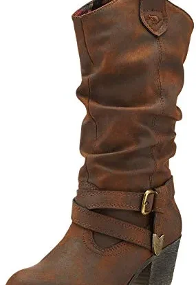 Rocket Dog Women's Sidestep' Cowboy Boots, Brown Galaxy, 5 UK steampunk buy now online