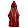 BIBOKAOKE Maxi Dresses Women's Gothic Steampunk Long Sleeve Medieval Dress with Hood Dress Flare Sleeves Evening Dresses Cosplay Costume Retro Princess Renaissance Punk Dresses Floor Length Dress steampunk buy now online