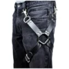 keland Sexy Punk Black Leather Harness Cage Thigh Leg Garters Belt for Women or Men (Black-003) steampunk buy now online keland Sexy Punk Black Leather Harness Cage Thigh Leg Garters Belt for Women or Men (Black-003) steampunk buy now online