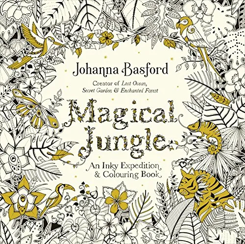 Magical Jungle: An Inky Expedition & Colouring Book steampunk buy now online