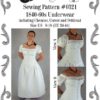 1840s to 60s Underwear, late Romantic, early Victorian, Corset, Chemise, Petticoat Sewing Pattern #0321 Size US 8-30 (EU 34-56) Pdf Download by BlackSnailPatterns steampunk buy now online