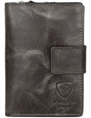 Ladies RFID Safe Designer Leather Purse Card Women Wallet Zip Pocket Boxed steampunk buy now online