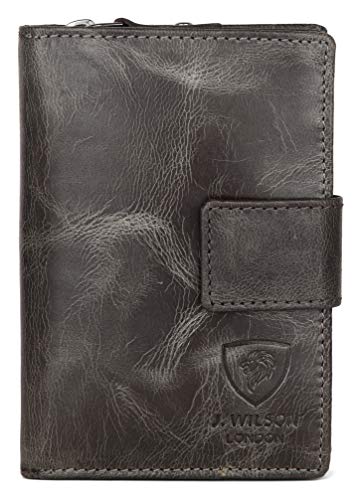 Ladies RFID Safe Designer Leather Purse Card Women Wallet Zip Pocket Boxed steampunk buy now online
