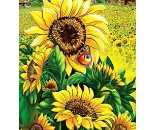 MXJSUA DIY 5D Diamond Painting Kits Full Drill Round Crystal Rhinestone Pictures Arts Craft for Home Wall Decor Gift Sunflower 30x40cm steampunk buy now online
