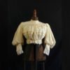 Antique 1800s Victorian Era Winter Fleece Blouse / size XXS by SirenCallVintage steampunk buy now online