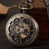 Pocket Watch Mens Gift Anniversary Birthday Wedding Usher Groomsman Christmas Pocket Watches UK Present Chain Steampunk Double Half Hunter by PocketWatchUK steampunk buy now online