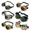 Vintage Steampunk Cyber Retro Black Spike Goggles Gothic Victorian Accessory by Stylexparty steampunk buy now online