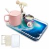 Silicone Tray Molds for Resin,Resin Casting Molds with Upgrade Wooden Bottom Support，Large Resin Molds for DIY Jewelry Holder&Decorative Tray steampunk buy now online