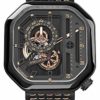 Agelocer Men's Top Brand Automatic Mechanical Fashion Punk Square Luminous Analog Luxury Watch (NK_5803J3) steampunk buy now online