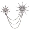 YAZILIND Jewellery Vintage Light Black Flower Crystal Alloy Brooches and Pins Gothic for Women Gift Idea steampunk buy now online YAZILIND Jewellery Vintage Light Black Flower Crystal Alloy Brooches and Pins Gothic for Women Gift Idea steampunk buy now online