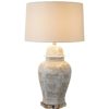 FAZRPIP Chinese Retro Ceramics Table Lamp Hotel Room Bedroom Bedside Lamp Large Table Lamps For Living Room Coffee Table Decoration Nightstand Lamp Ceramics Desk Lamp steampunk buy now online