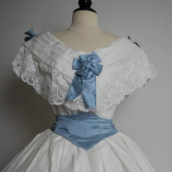 1860's Victorian Ball Gown | Civil War Era | Historic Costumes | Made to Order by IlseGregoorCostumes steampunk buy now online