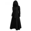 Gothic Long Coats Assassin Style Hoodies Jackets Full Size S-5XL Womens Vintage Cloak Loose Blouse Tops Winter Overcoats Sale Hooded Robe Long Hoodie Dress Gothic Fancy Swing Dresses steampunk buy now online