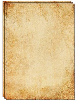 25 Sheets of Old Looking/Vintage Design Paper DIN A4. Great for Vintage invites and Letters steampunk buy now online