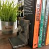Book Ends industrial nut and bolt book ends - steampunk by CushClarkFurniture steampunk buy now online