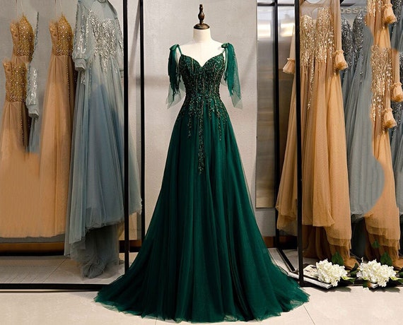 Dress Evening dress evening gown for women Green Prom Dress Prom Dress Prom Gown Ball Gown dress V-Neck Pink Sleeveless by BFCfashionofficial steampunk buy now online