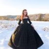Outlander 18th century Claire Fraser style gown Highland country lady made in pure wool. by TheEnglishCostumeCo steampunk buy now online