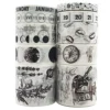 Vintage Washi Tapes Set, ZMLSED10 Rolls Japanese Masking Decorative Tapes for DIY Crafts and Arts Bullet Journal Planners Scrapbooking Adhesive steampunk buy now online Vintage Washi Tapes Set, ZMLSED10 Rolls Japanese Masking Decorative Tapes for DIY Crafts and Arts Bullet Journal Planners Scrapbooking Adhesive steampunk buy now online