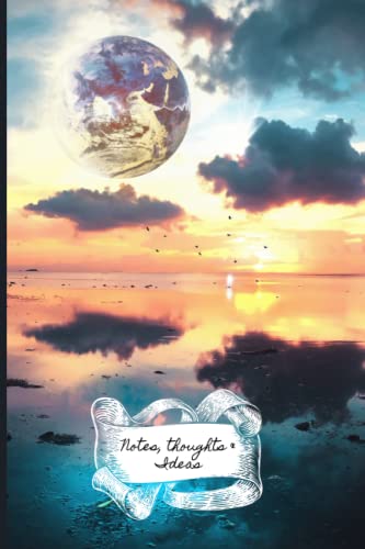 Notes, Thoughts & Ideas: A 9" x 6" lined 120 page Steampunk notebook, with an Airship / Dirigible - Space design . A great Steampunk Gift, perfect for Steampunk Culture. steampunk buy now online